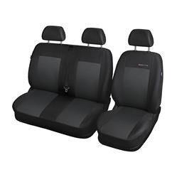 Op maat gemaakte hoezen voor Citroen Berlingo II Bestelwagen (2008-2018) alleen voorstoelen - bank / bank - pasvorm autostoelhoezen - autostoelbeschermer set - Auto-Dekor - Elegance - P-3