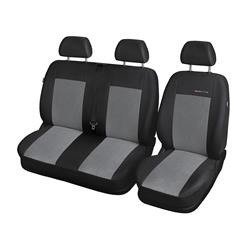 Op maat gemaakte hoezen voor Citroen Jumpy III Bestelwagen (2016-....) - pasvorm autostoelhoezen - autostoelbeschermer set - Auto-Dekor - Elegance - P-2