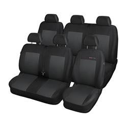 Op maat gemaakte hoezen voor Volkswagen Transporter T5 Bestelwagen (2003-2015) - pasvorm autostoelhoezen - autostoelbeschermer set - Auto-Dekor - Elegance - P-3