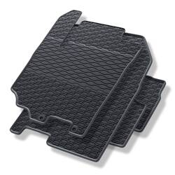 Rubberen automatten voor Suzuki Vitara III (2015-....) - rubber vloermatten - mattenset - gummimatten - zwart - Geyer & Hosaja - 875/4C