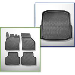 Set: TPE automatten + kofferbakmat voor Skoda Octavia III 5E Liftback (02.2013-05.2020) - Aristar - Cool liner