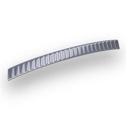 Stalen achterbumperstrip voor Citroen C-Crosser SUV (5 deuren) - (2007-2013) - Croni - Piano - zilver (mat)