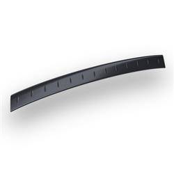 Stalen achterbumperstrip voor Volkswagen Transporter T5 Bestelwagen (5 deuren) - (2004-2009) - Croni - Tranen - zwart (geslepen oppervlak)