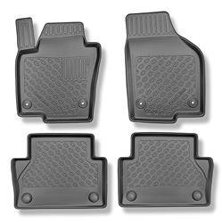 TPE automatten voor Seat Alhambra II Bestelwagen (09.2010-03.2022) - vloermatten - mattenset - Aristar - Cool liner - 5 of 7 zitplaatsen; geen derde rij - set - 4 stuks