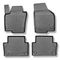 TPE automatten voor Volkswagen Sharan II Bestelwagen (09.2010-03.2022) - vloermatten - mattenset - Aristar - Cool liner - 5 of 7 zitplaatsen; geen derde rij - set - 4 stuks