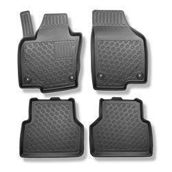 TPE automatten voor Volkswagen Tiguan I SUV (07.2007-04.2016) - vloermatten - mattenset - Aristar - Cool liner - set - 4 stuks