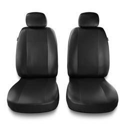 Universele autohoezen voor BMW 2 F22, F45 (2013-2019) - autostoelhoezen - autostoelbeschermer set - Auto-Dekor - Comfort 1+1 - zwart