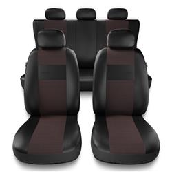 Universele autohoezen voor BMW 5 E34, E39, E60, E61, F10, G30, G31 (1988-2019) - autostoelhoezen - autostoelbeschermer set - Auto-Dekor - Exclusive - E5