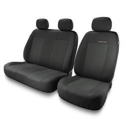 Universele autohoezen voor Citroen Berlingo I, II, III (1996-2019) - autostoelhoezen - autostoelbeschermer set - Auto-Dekor - Elegance 2+1 - P-1