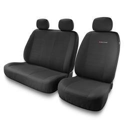 Universele autohoezen voor Ford Transit V, VI, VII (2000-2019) - autostoelhoezen - autostoelbeschermer set - Auto-Dekor - Elegance 2+1 - P-4