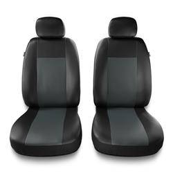 Universele autohoezen voor Honda City I, II, III, IV, V (1981-2013) - autostoelhoezen - autostoelbeschermer set - Auto-Dekor - Comfort 1+1 - grijs