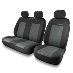 Universele autohoezen voor Mercedes-Benz Citan W415, W420 (2012-....) - autostoelhoezen - autostoelbeschermer set - Auto-Dekor - Elegance 2+1 - P-2