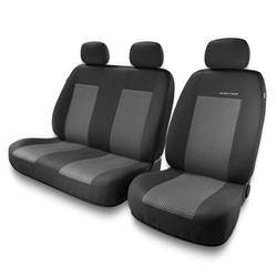 Universele autohoezen voor Peugeot Boxer I, II, III (1994-2019) - autostoelhoezen - autostoelbeschermer set - Auto-Dekor - Elegance 2+1 - P-2