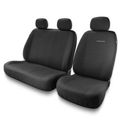 Universele autohoezen voor Peugeot Boxer I, II, III (1994-2019) - autostoelhoezen - autostoelbeschermer set - Auto-Dekor - Elegance 2+1 - P-4