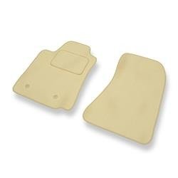 Velours automatten voor Alfa Romeo 159 I (2005-2011) - vloermatten - mattenset - DGS Autodywan - beige