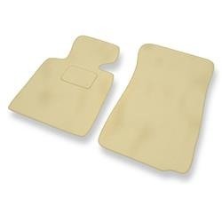 Velours automatten voor BMW Z4 I E85, E86 (2002-2008) - vloermatten - mattenset - DGS Autodywan - beige