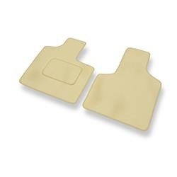 Velours automatten voor Chrysler Grand Voyager III (1996-2000) - vloermatten - mattenset - DGS Autodywan - beige