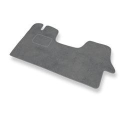 Velours automatten voor Citroen Jumper II (2006-....) - vloermatten - mattenset - DGS Autodywan - grijs