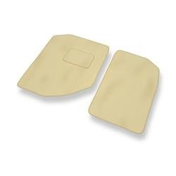 Velours automatten voor Dodge Durango II (2004-2009) - vloermatten - mattenset - DGS Autodywan - beige