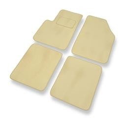 Velours automatten voor Dodge Journey (2008-2020) - vloermatten - mattenset - DGS Autodywan - beige