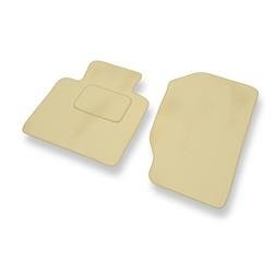 Velours automatten voor Honda S2000 (1999-2009) - vloermatten - mattenset - DGS Autodywan - beige