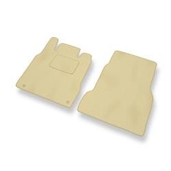 Velours automatten voor Mercedes-Benz A Klas W168 (1997-2004) - vloermatten - mattenset - DGS Autodywan - beige