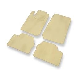 Velours automatten voor Opel Vectra B (1995-2002) - vloermatten - mattenset - DGS Autodywan - beige