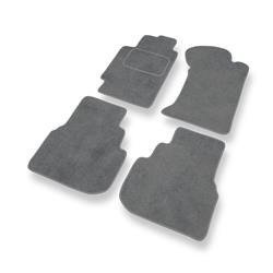 Velours automatten voor Subaru Legacy III (1998-2003) - vloermatten - mattenset - DGS Autodywan - grijs