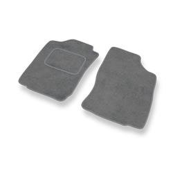 Velours automatten voor Toyota Land Cruiser J90 (3 deuren) (1996-2003) - vloermatten - mattenset - DGS Autodywan - grijs