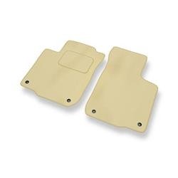 Velours automatten voor Volkswagen Golf IV (1997-2006) - vloermatten - mattenset - DGS Autodywan - beige