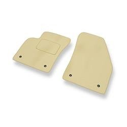 Velours automatten voor Volvo C30 I (2006-2012) - vloermatten - mattenset - DGS Autodywan - beige