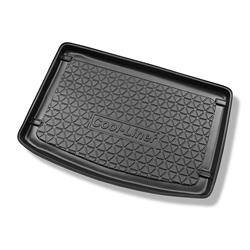 Kofferbakmat voor Audi A2 8Z Hatchback (1999-2005) - mat voor in de kofferbak - Aristar - Cool liner - onderste bagageruimte; zonder reservewiel