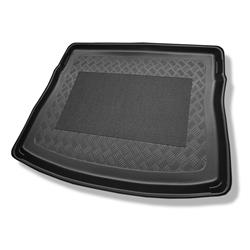 Kofferbakmat voor Volkswagen Golf VII Hatchback (10.2012-12.2019) - mat voor in de kofferbak - Aristar - Standard - bovenste rek met compact reservewiel / reparatieset; volledig reservewiel