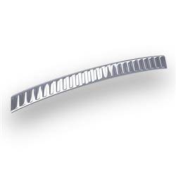 Stalen achterbumperstrip voor Ford Mondeo V Stationwagen (5 deuren) - (2014-2021) - Croni - Piano - zilver (glans)