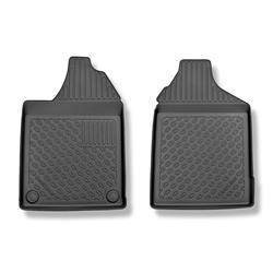 TPE automatten voor Aixam Minauto Cross Hatchback (2010-2016) - vloermatten - mattenset - Aristar - Cool liner - voorzijde set