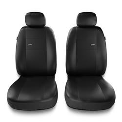 Universele autohoezen voor Hyundai ix35 (2010-2015) - autostoelhoezen - autostoelbeschermer set - Auto-Dekor - X-Line 1+1 - zwart