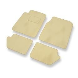 Velours automatten voor Chrysler Sebring II (2001-2006) - vloermatten - mattenset - DGS Autodywan - beige