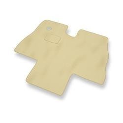 Velours automatten voor Citroen Jumper I (1994-2006) - vloermatten - mattenset - DGS Autodywan - beige