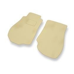 Velours automatten voor Nissan 350Z (2003-2009) - vloermatten - mattenset - DGS Autodywan - beige