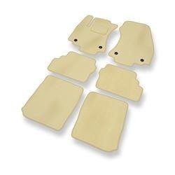 Velours automatten voor Opel Zafira A (1999-2005) - vloermatten - mattenset - DGS Autodywan - beige