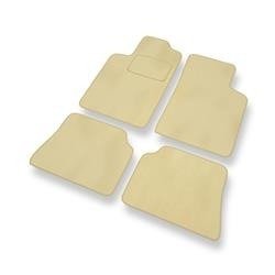 Velours automatten voor Renault Megane I (1995-2002) - vloermatten - mattenset - DGS Autodywan - beige