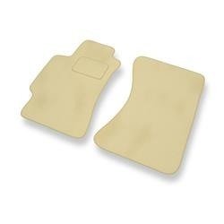 Velours automatten voor Subaru Baja I (2002-2006) - vloermatten - mattenset - DGS Autodywan - beige