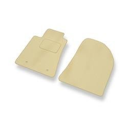 Velours automatten voor Toyota Avensis II (2003-2008) - vloermatten - mattenset - DGS Autodywan - beige