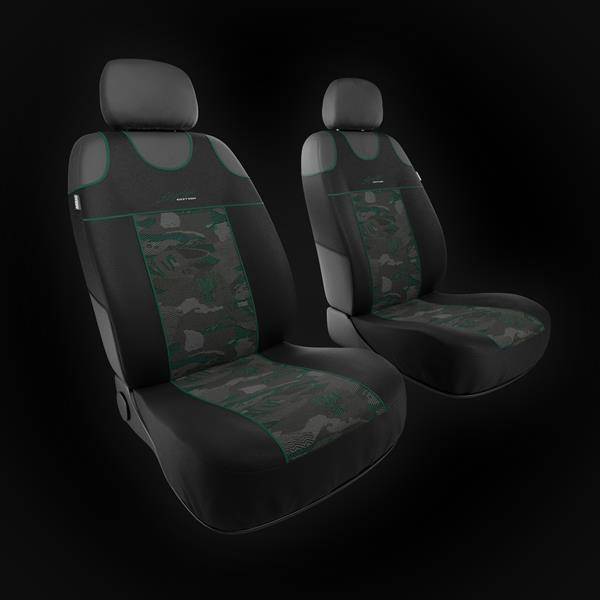 Geestig sensor grafiek Autostoel hoezen voor Nissan Note I, II (2005-2016) - Auto-Dekor - Stylus  1+1 - groen groen | Carmager online winkel
