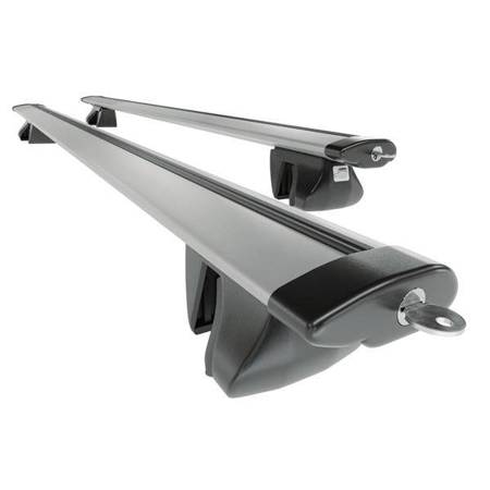 Aluminium dakdrager voor Peugeot Partner mk I Bestelwagen (2001-2010) - zilver Imperiaal - Amos - Alfa - Dynamic - railing