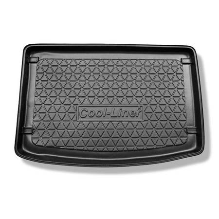 Kofferbakmat voor Audi A2 8Z Hatchback (1999-2005) - mat voor in de kofferbak - Aristar - Cool liner - onderste bagageruimte; zonder reservewiel