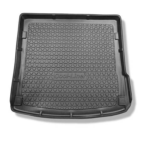 Kofferbakmat voor Audi Q7 4L SUV (03.2006-05.2015) - mat voor in de kofferbak - Aristar - Cool liner - 5/7 zitplaatsen; derde rij verlaagd