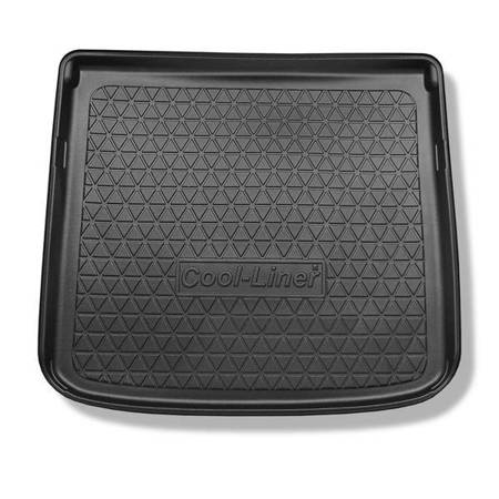 Kofferbakmat voor Fiat 500L Living MPV (06.2013-2022) - mat voor in de kofferbak - Aristar - Cool liner - 5 zitplaatsen: bagageruimte onder en boven; 7 zitplaatsen: derde zitrij verlaagd