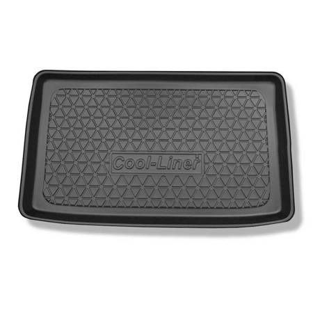 Kofferbakmat voor Ford B-MAX MPV (09.2012-11.2017) - mat voor in de kofferbak - Aristar - Cool liner - onderste bagageruimte (beweegbaar, dubbele kofferbodem in de onderste stand of verwijderd uit de bagageruimte)