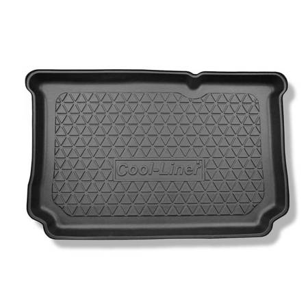 Kofferbakmat voor Ford Fiesta VIII Hatchback (07.2017-2023) - mat voor in de kofferbak - Aristar - Cool liner - onderste bagageruimte; modellen zonder schuifvloer; ook voor Mild Hybrid